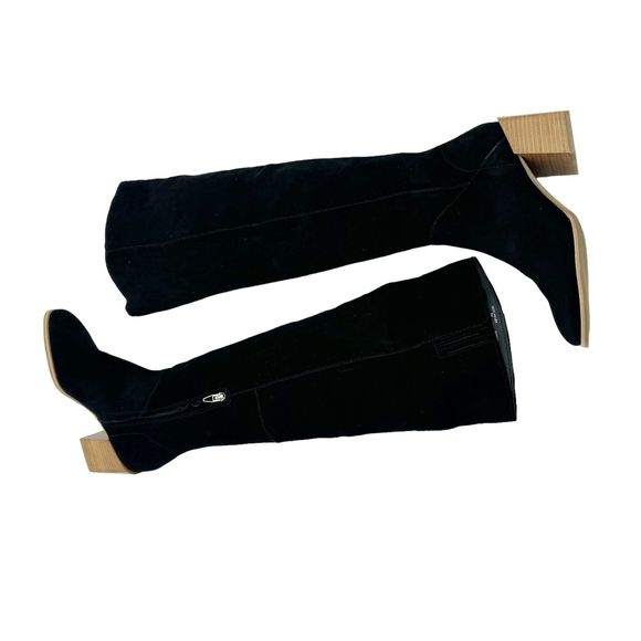 TREASURE & BOND Women's Dylan Over-the-Knee Black Suede Boots size 7M NWOB - Picture 7 of 12